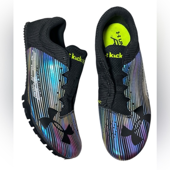 Under Armour Kick Sprint Men's 1273939-004 Fast Run Racing Shoes Size 10 - Picture 1 of 14